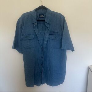 P&S Blue Button-Up Shirt